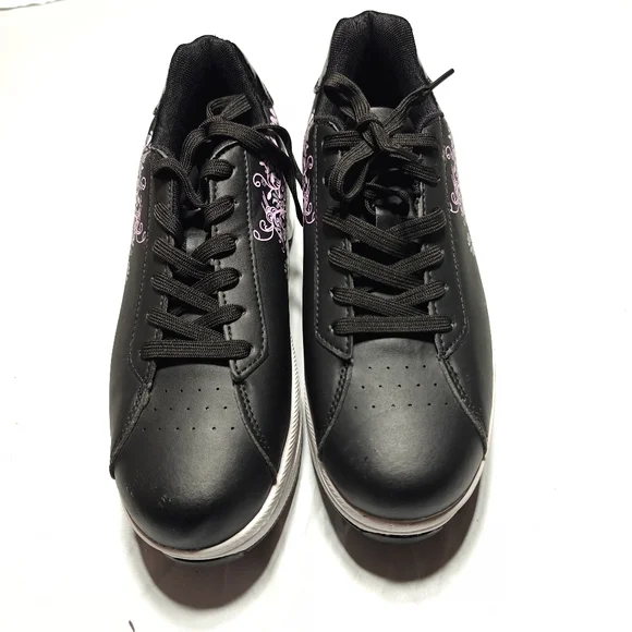 Double-Row Deform Wheel Automatic Walking Shoes Invisible Roller Skate Size 9.5 - Picture 5 of 9